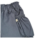 Bamboom+Babies Short Tinta Unita con Elastico In Vita per Neonata 828 BLU BAMBOOM+BABIES 