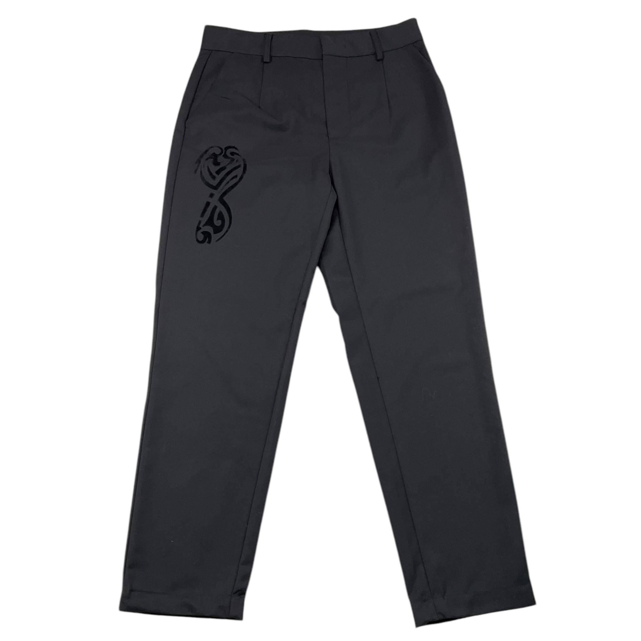 JOHN RICHMOND pantalone tinta unita con tasche america Nero per Bambino RBA25040 NERO JOHN RICHMOND 