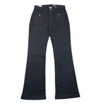 MAYORAL jeans tinta unita modello zampa Nero per Bambina 7504 NERO MAYORAL 