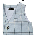 Sarabanda Gilet Tinta Unita per Neonato 04170N AZZURRO SARABANDA 