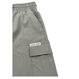 Calvin Klein Bermuda Tinta Unita con Elastico In Vita per Bambino IB0IB02512XX VERDE CALVIN KLEIN 