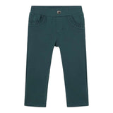 MAYORAL pantalone tinta unita con elastico in vita Verde per Neonata 560 VERDE MAYORAL 