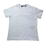 I'M BRIAN t-shirt girocollo tinta unita con stampa Bianco per Neonato TS3142K BIANCO I'M BRIAN 