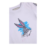 Iceberg T-Shirt Girocollo Tinta Unita con Stampa per Neonato TSICE5168B BIANCO ICEBERG 