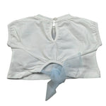 M+E' T-Shirt Girocollo tinta unita con Stampa Bianco per Neonata UE1262 BIANCO M+E' 