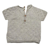 Wedoble T-Shirt Tinta Unita con Ricami per Neonato V2406302A BEIGE WEDOBLE 