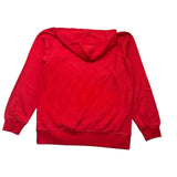 Datch Einfarbiger Hoodie mit rotem Logo-Print für Jungen