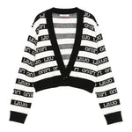 LIU JO coprispalle tinta unita con fantasia a righe Bianco per Bambina GF4142 BIANCO LIU JO 