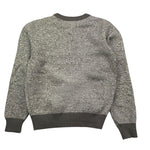 TRUSSARDI maglia girocollo tinta unita con logo Grigio per Bambino TBA25112MA GRIGIO TRUSSARDI 
