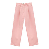 Vicolo Einfarbige Hose mit verstellbarem Bund Rosa für Mädchen