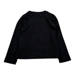 Elisabetta Franchi Shirt Girocollo Tinta Unita con Stampa per Neonata EGTS50 NERO ELISABETTA FRANCHI 