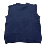 MAGLIFICI DI VERONA gilet in maglia tinta unita Blu per Bambino 019356 BLU MAGLIFICI DI VERONA 