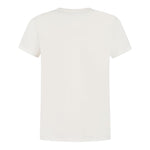 Woolrich T-Shirt Girocollo Tinta Unita con Logo per Bambino CFWKET0140MRUT PANNA WOOLRICH 