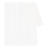 Dou Dou Camicia Tinta Unita Manica Lunga per Bambina DW1A20 BIANCO DOU DOU 