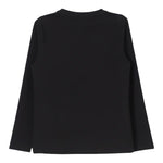PINKO shirt girocollo tinta unita con stampa Nero per Bambina F4PIJGTH053 NERO PINKO 
