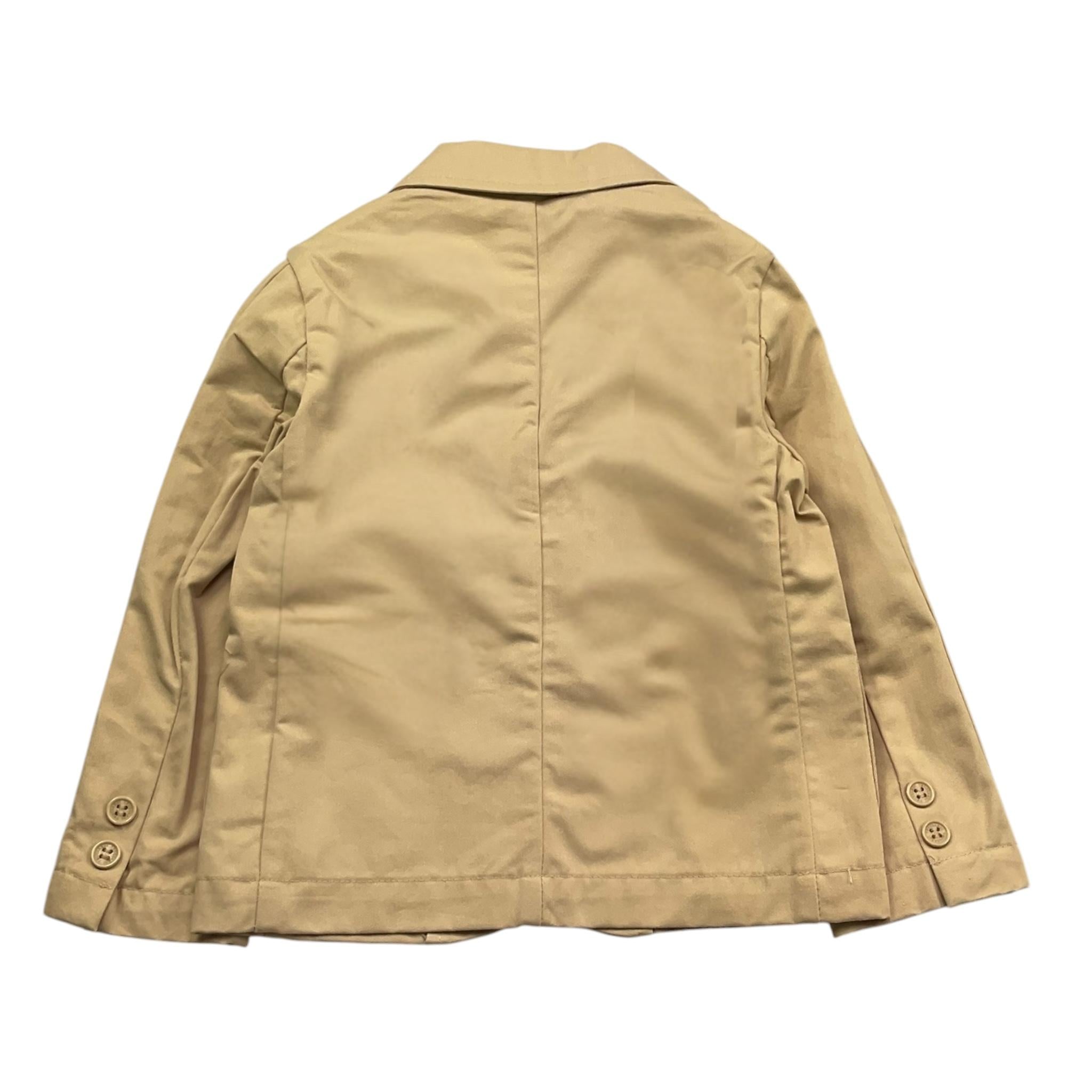 Trussardi Giacca Tinta Unita con Logo per Neonato TIP23110GC BEIGE TRUSSARDI 