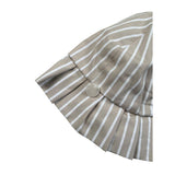 Le Bebe Cappello Tinta Unita Fantasia A Righe per Neonata LBG5915 BEIGE LE BEBE 