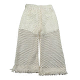 Lalalu' Pantalone tinta unita Traforato Beige per Neonata PTL80PBX BEIGE LALALU' 