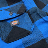 DICKIES camicia biclore con fantasia a quadri Blu per Bambino 520043966700100 BLU DICKIES 