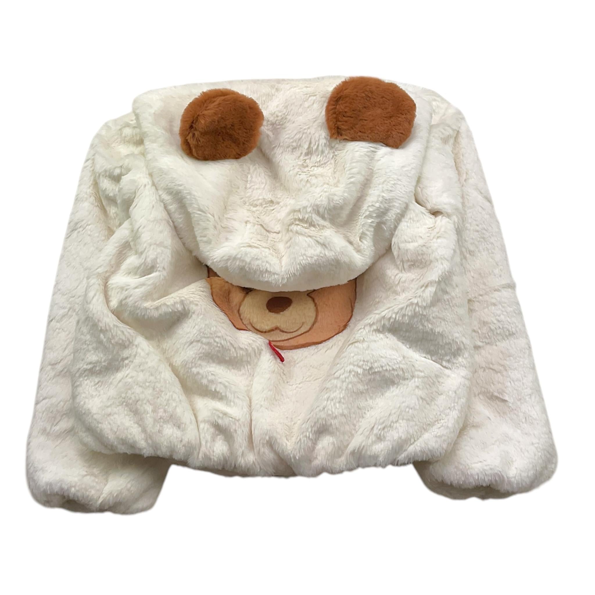 SAINT BARTH giubbino tinta unita modello teddy con zip Panna per Bambina HYSODE PANNA SAINT BARTH 