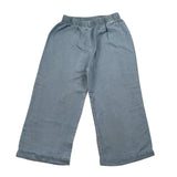 Please Pantalone Tinta Unita con Elastico In Vita per Neonata PE15010G71 AZZURRO PLEASE 