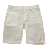 Little Bear Bermuda Tinta Unita con Girovita Regolabile per Bambino 8213J BIANCO LITTLE BEAR 