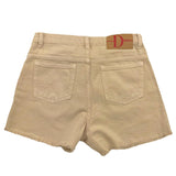 Dou Dou Short Tinta Unita 5 Tasche per Bambina DW6P20 BEIGE DOU DOU 