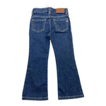 PLEASE jeans tinta unita con girovita regolabile modello zampa Blu per Bambina PE99012G65 BLU PLEASE 