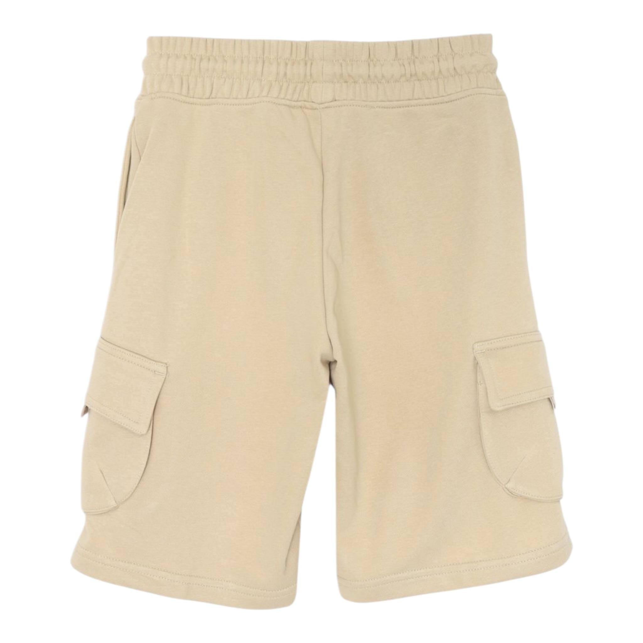 John Richmond Bermuda In Felpa Tinta Unita con Logo per Neonato RBP25136BEN BEIGE JOHN RICHMOND 