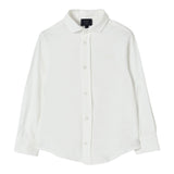 Fay Camicia Tinta Unita Manica Lunga per Bambino FW5P00 BIANCO FAY 