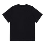 Dsquared2 T-Shirt Girocollo Tinta Unita con Stampa per Bambino DQ2938 NERO DSQUARED2 