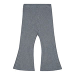 LIU JO pantalone tinta unita modello palazzo Grigio per Bambina KF4129 GRIGIO LIU JO 