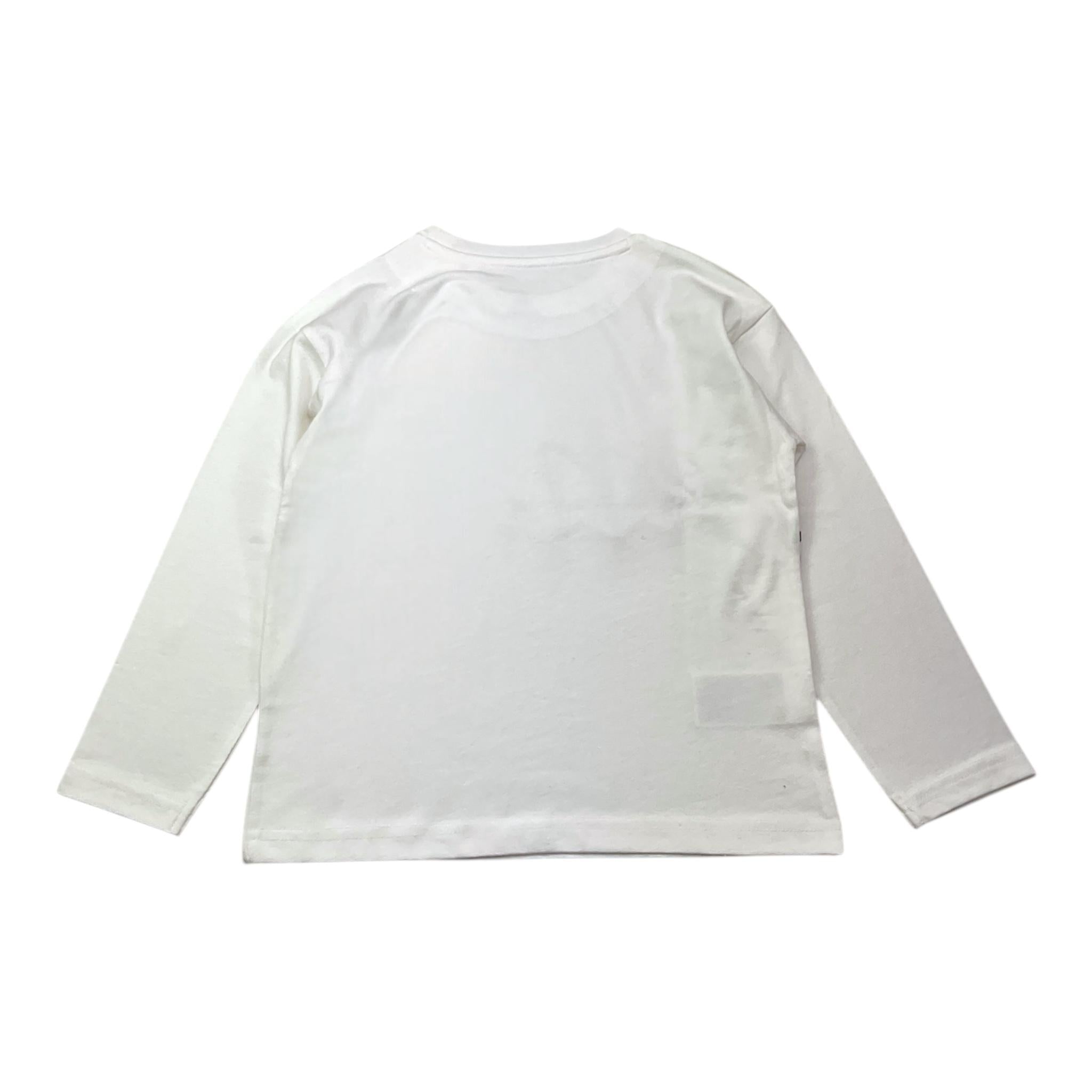 MAYORAL shirt girocollo tinta unita con stampa Bianco per Bambino 4039 BIANCO MAYORAL 