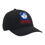 Dsquared2 Berretto Tinta Unita con Stampa Logo per Bambino DQ2195 NERO DSQUARED2 