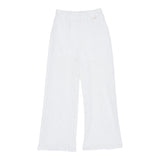 Twinset Pantalone Tinta Unita Traforato per Bambina 251GJ2QR4 BIANCO TWINSET 