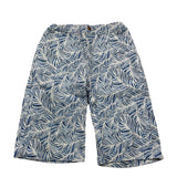 Zhoe &amp; Tobiah Einfarbige Bermudashorts mit hellblauem Muster für Jungen