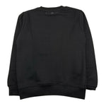 JOHN RICHMOND felpa tinta unita con stampa Nero per Neonata RBA24086FEN NERO JOHN RICHMOND 