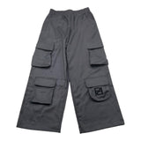 PINKO pantalone tinta unita con tasconi Nero per Bambina F4PIJGPA106 NERO PINKO 