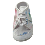 Lalalu' Sneakers Morbide Tinta Unita con Fantasia per Neonata SCL6G BIANCO LALALU' 