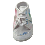 Lalalu' Sneakers Morbide Tinta Unita con Fantasia per Neonata SCL6G BIANCO LALALU' 