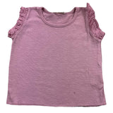 Babe &amp; Tess – Einfarbiges, rosa Tanktop mit Rundhalsausschnitt für Babys