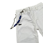 Daniele Alessandrini Pantalone tinta unita con Girovita Regolabile Bianco per Neonato 1295P0869 BIANCO DANIELE ALESSANDRINI 