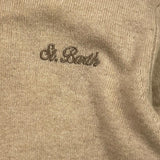 SAINT BARTH maglia tinta unita con cappuccio Sabbia per Bambino KNOLL SABBIA SAINT BARTH 