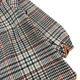 CALAMARO completo 2pz camicia-coulotte tinta unita con fantasia a quadri Bianco per Neonata 22065X BIANCO CALAMARO 