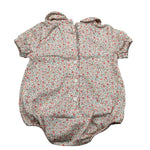 Wedoble Pagliaccetto Meza Manica Fantaisa Floreale per Neonata V2506716A BIANCO WEDOBLE 