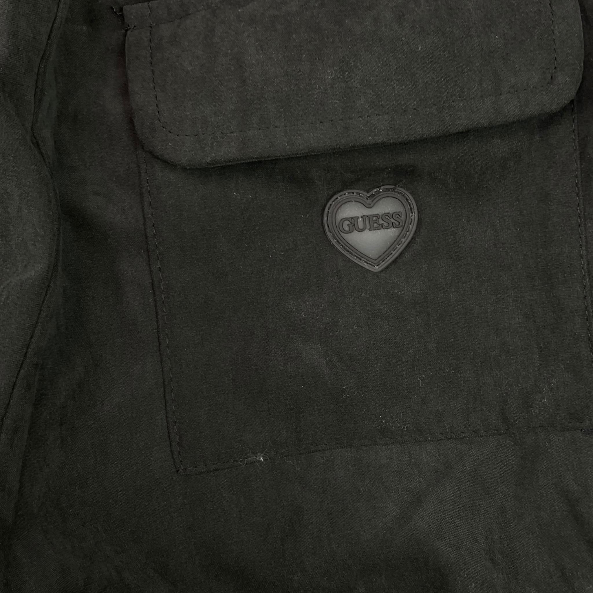 GUESS pantalone tinta unita modello cargo Nero per Bambina J4YB02WFJW0 NERO GUESS 