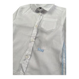 Daniele Alessandrini Camicia Manica Lunga Tinta Unita con Taschino per Bambino 1295C00072 BIANCO DANIELE ALESSANDRINI 