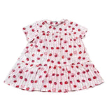 Moschino Abito Tinta Unita con Fantasia Mezza Manica per Neonata MDV0D8 BIANCO MOSCHINO 