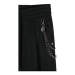 JOHN RICHMOND pantalone tinta unita con elastico in vita Nero per Bambino RBA24084PA NERO JOHN RICHMOND 