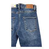 Losan Jeans Einfarbig mit verstellbarem Bund Blau für Jungen